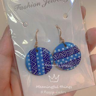 包郵🔥民族風手繪耳環🎨 unique earrings