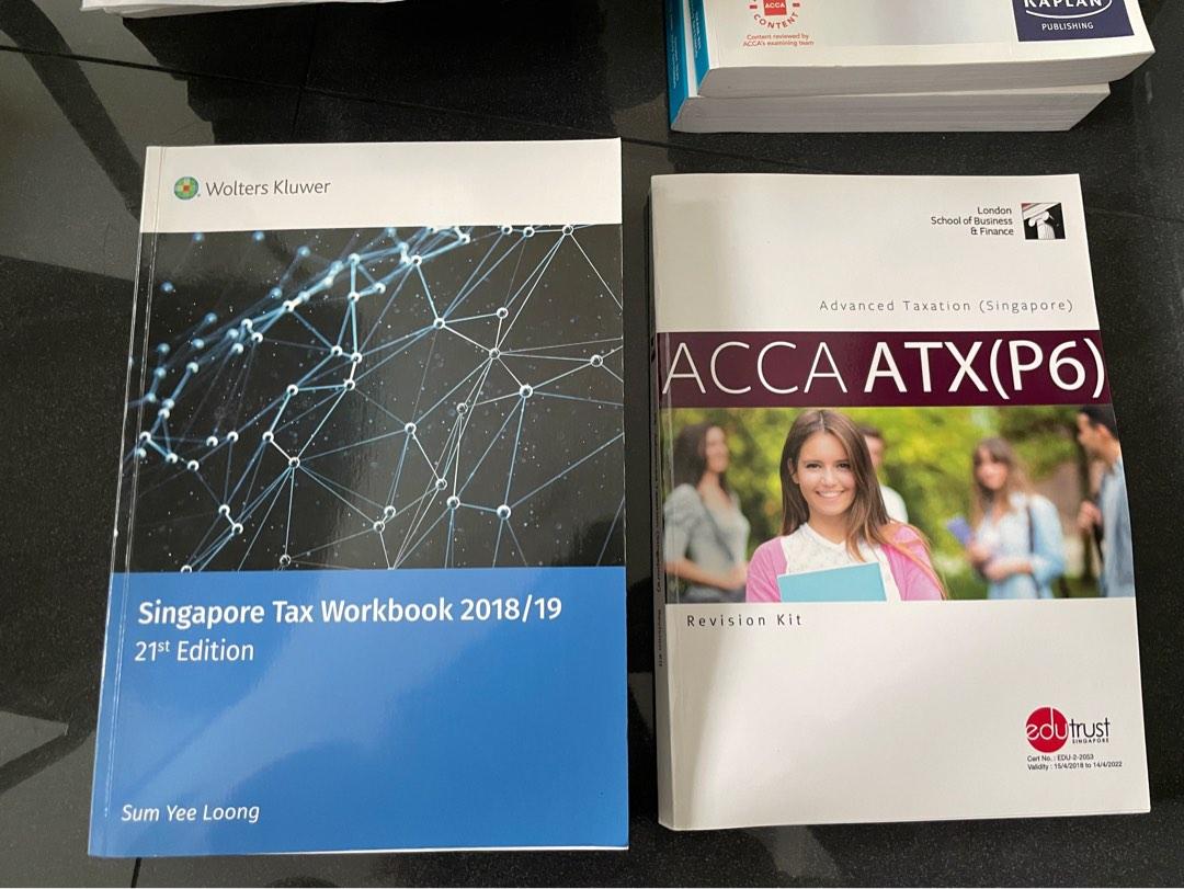 Acca Advance Taxation Singapore P6 Hobbies Toys Books Magazines Acca Advance Taxation Singapore P6 Hobbies Toys Books Magazines
