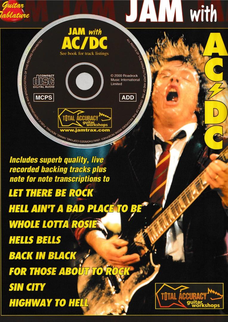 AC/DC GUITAR TAB SONGBOOK BUNDLE SALE, Hobbies & Toys, Music & Media ...