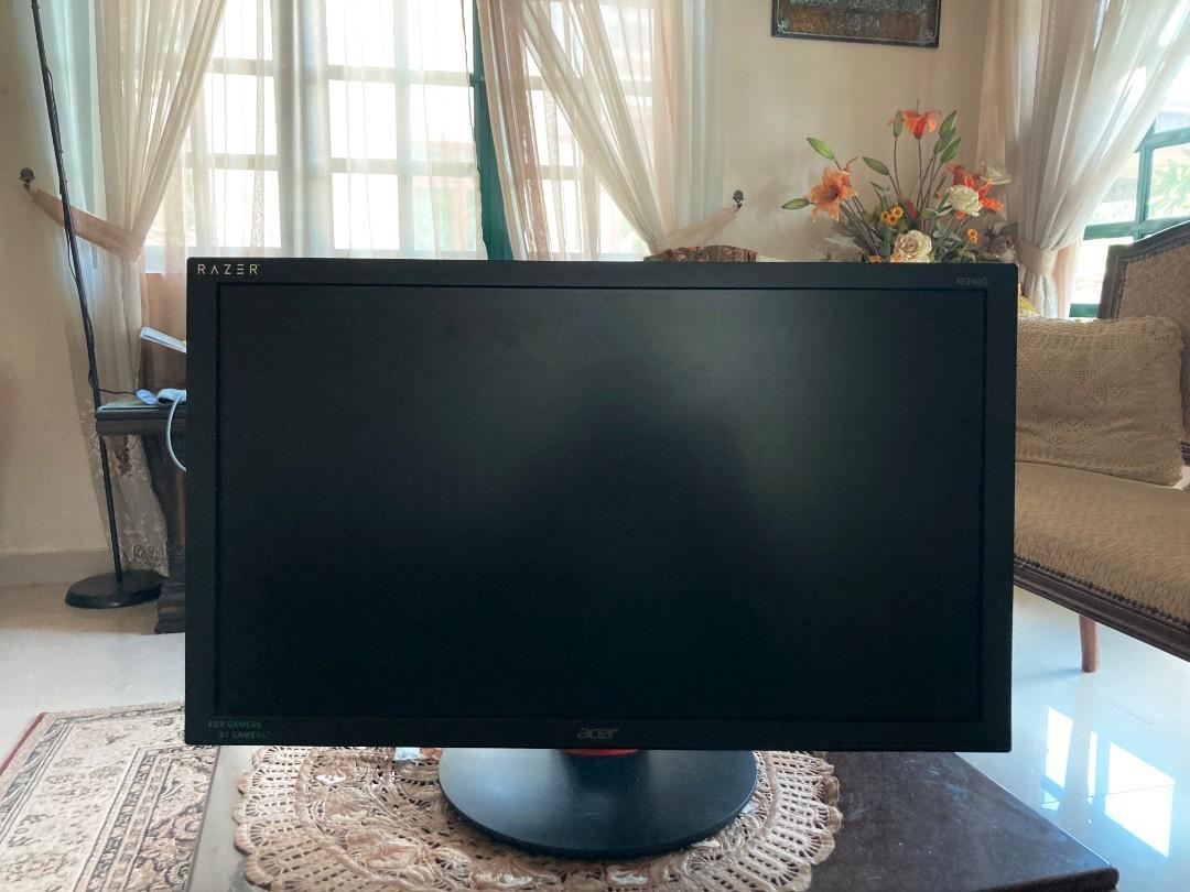 Acer Xf240q 144hz 238 Monitor Computers And Tech Parts And Accessories