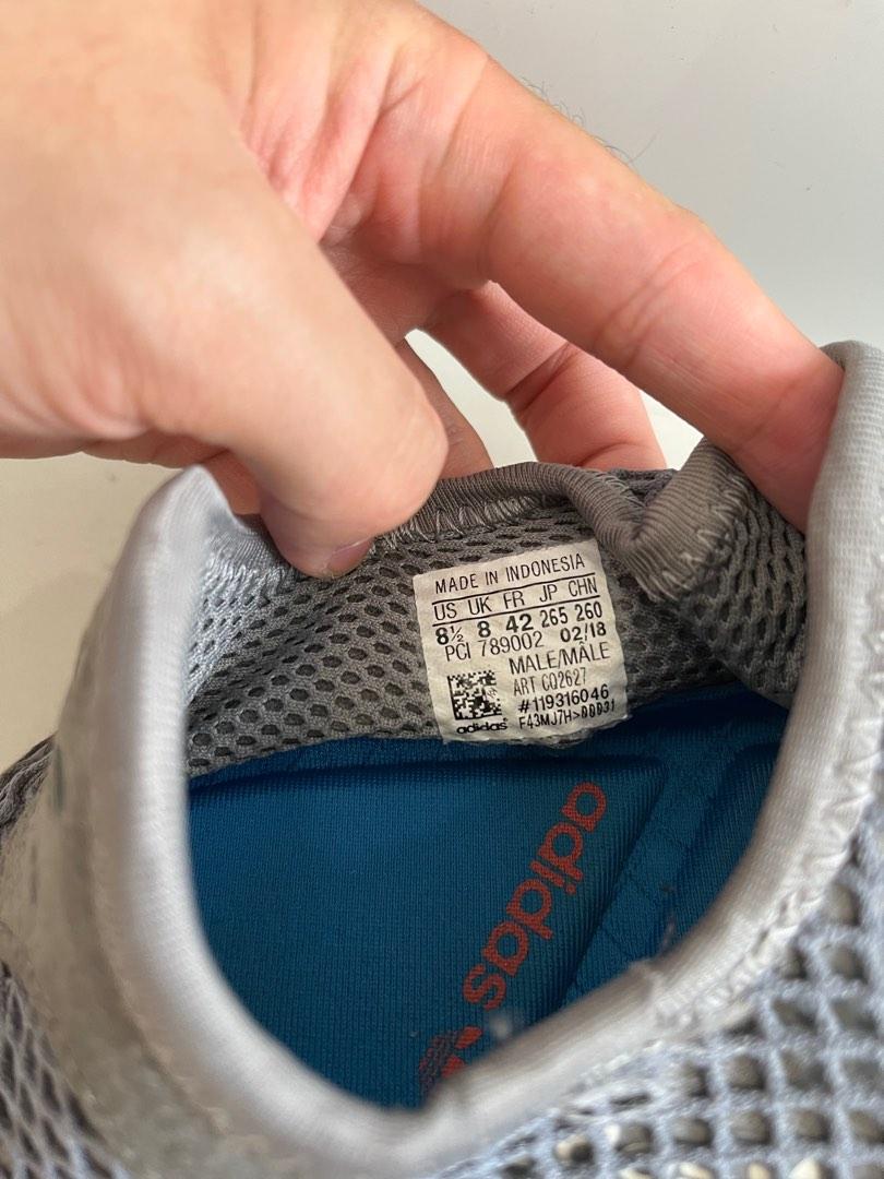 Adidas Deerupt Runner Gray Men s Fashion Footwear Sneakers on