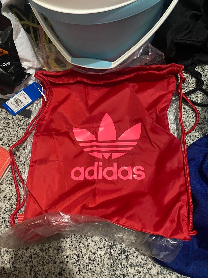 Adidas drawstring bag, Women's Fashion, Bags & Wallets, Beach Bags on