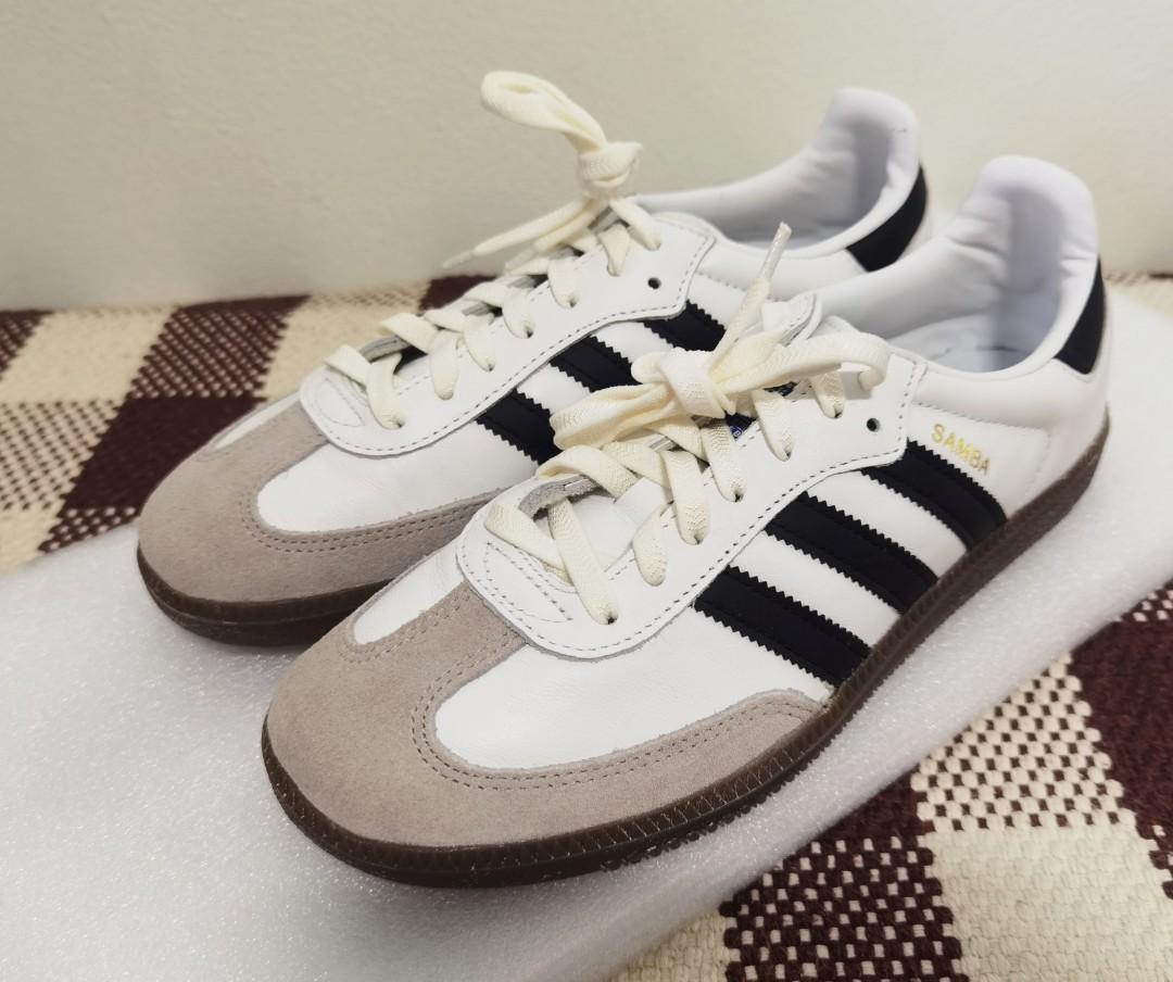 Adidas Samba leather Men's Sneakers, Men's Fashion, Footwear, Sneakers on  Carousell