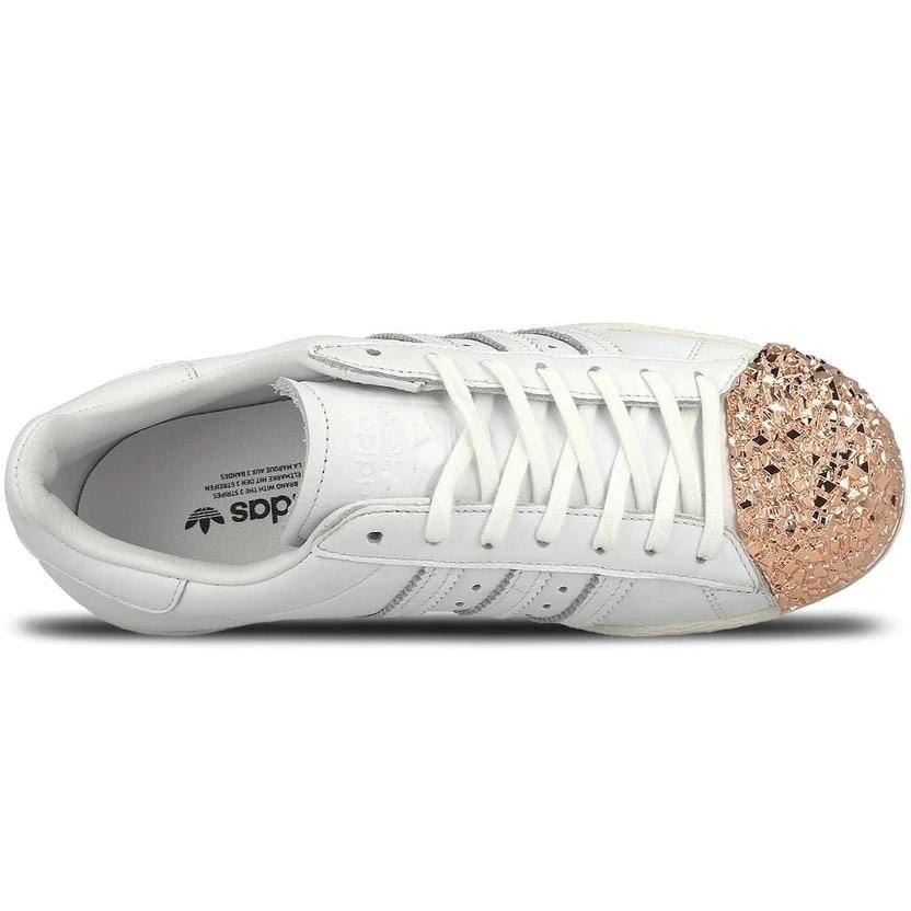 adidas originals superstar 80s metal toe womens silver