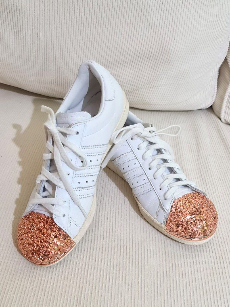 adidas originals superstar 80s metal toe women Blue