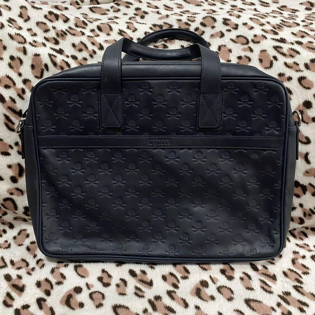 Alexander mcqueen laptop bag top
