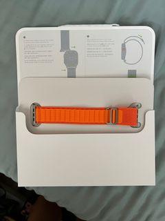 Apple Watch Ultra Orange Alpine Loop - Small