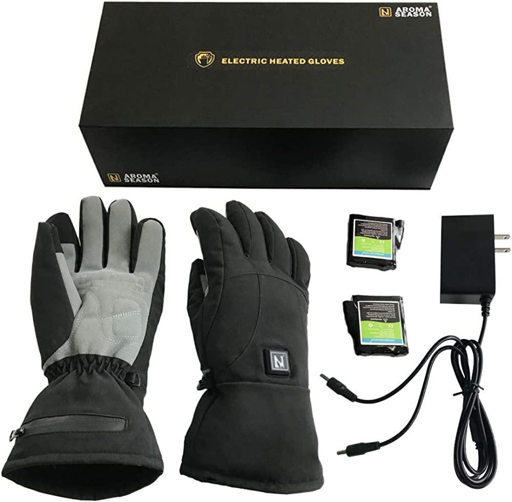 "Aroma Season Heated Gloves for Arthritis Rechargeable for Women