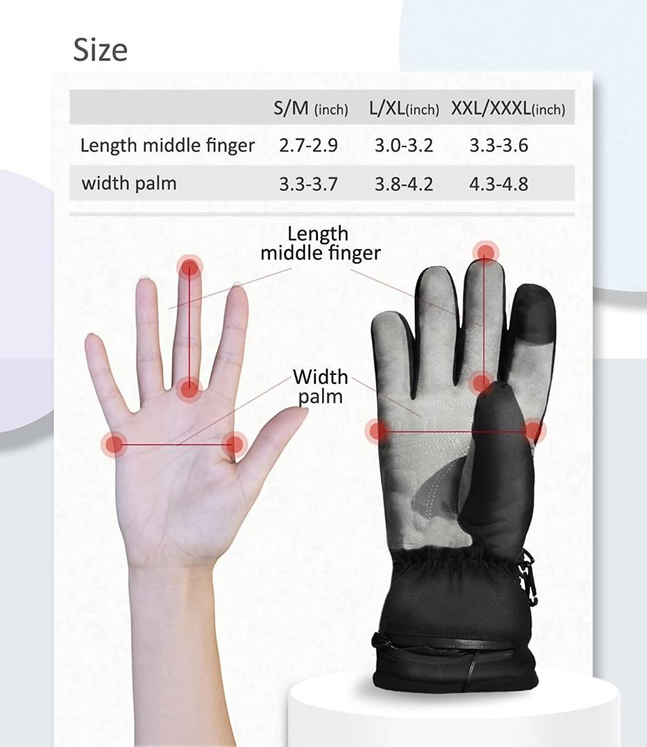 "Aroma Season Heated Gloves for Arthritis Rechargeable for Women