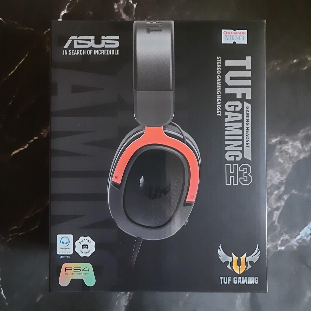 ASUS TUF GAMING HEADSET H3, Audio, Headphones & Headsets on Carousell