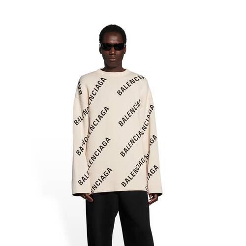 Pull balenciaga femme beige sales