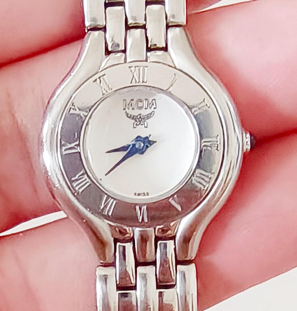 Authentic MCM Blue Sapphire Watch Excellent condition, Luxury, Watches