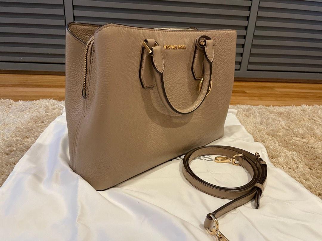 Authentic Michael Kors Camille Medium Satchel Bag, Luxury, Bags & Wallets  on Carousell