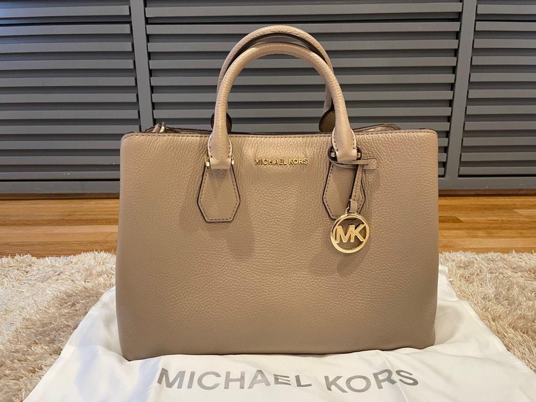Authentic Michael Kors Camille Medium Satchel Bag, Luxury, Bags & Wallets  on Carousell