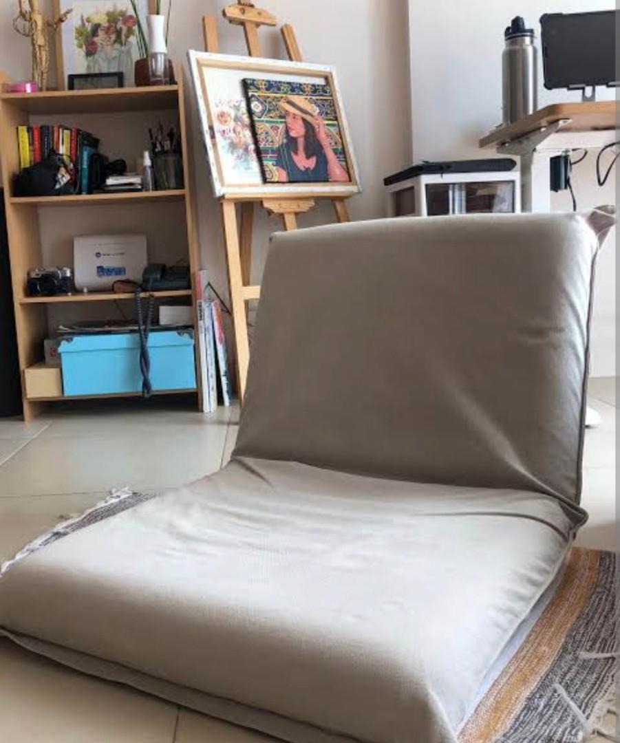 Authentic MUJI legless chair with seat cover