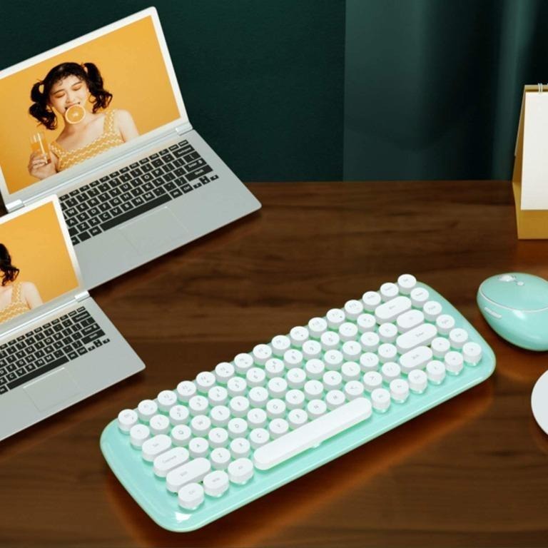  b536 jelly comb wireless keyboard and mouse combo letton compact