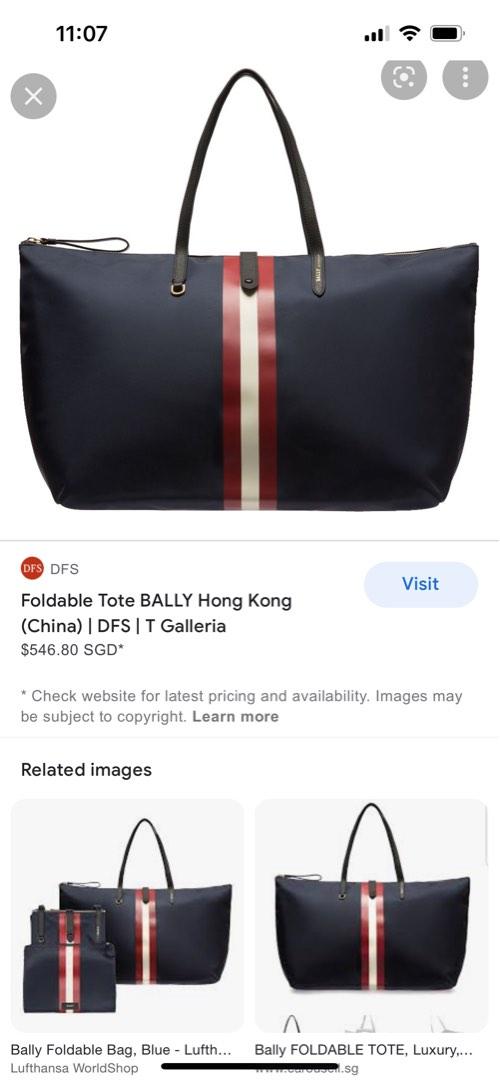 Bally foldable tote bag, Luxury, Bags & Wallets on Carousell