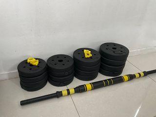 Barbell weights plates set - 30kg