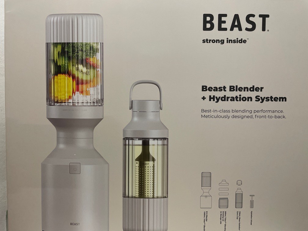 Beast Blender in white, TV & Home Appliances, Kitchen Appliances