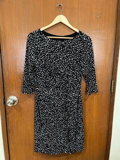 Ralph Lauren Black and White Dress