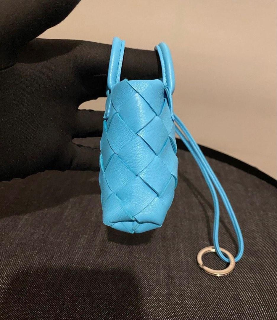BOTTEGA VENETA 25S DOG CHARM IN GREIGE CALFSKIN main image 0