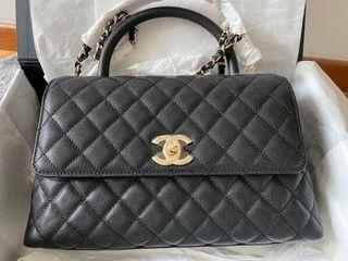 Affordable chanel coco handle beige medium For Sale, Bags & Wallets
