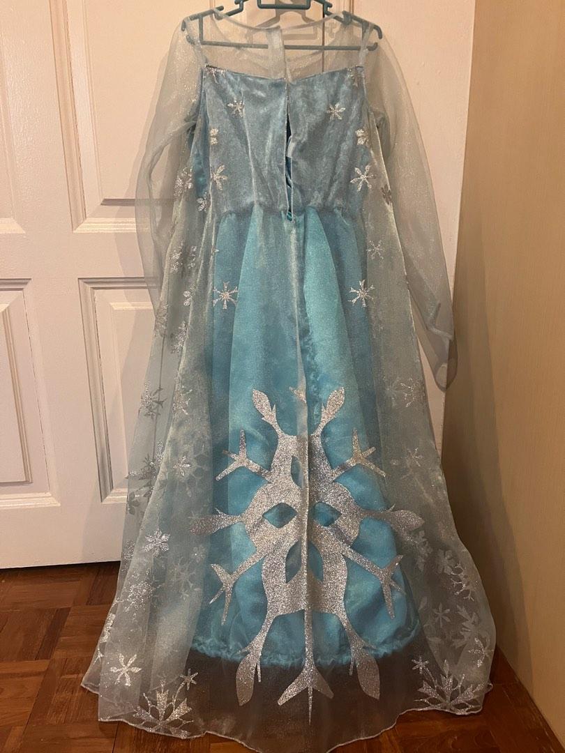 Brand new Disney shop Deluxe Elsa frozen dress costume 7 8 years