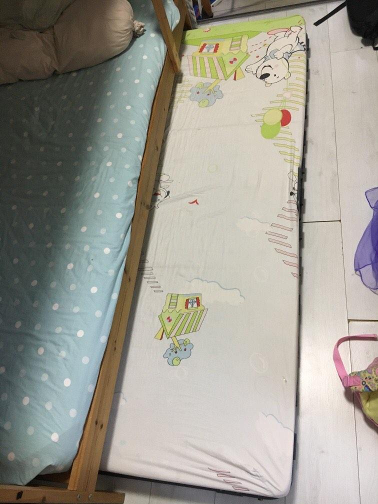 Ikea MYDAL Bunk Bed FRAME with underbed( trundle ) , Furniture & Home Living, Furniture, Bed