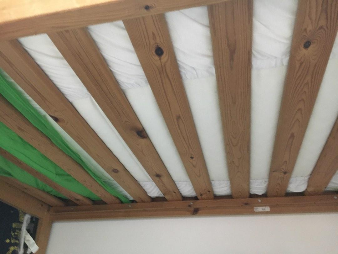 Ikea MYDAL Bunk Bed FRAME with underbed( trundle ) , Furniture & Home Living, Furniture, Bed