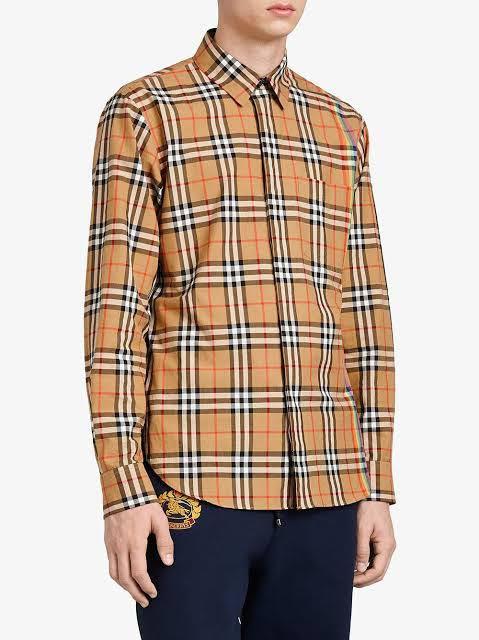 Burberry rainbow new arrivals vintage check shirt