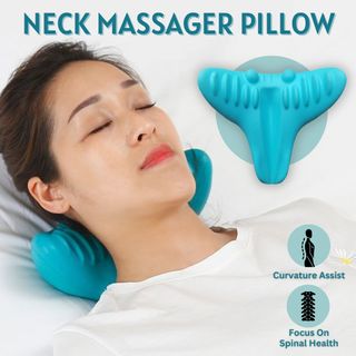 C Rest Neck Massager Pillow Posture Corrector Neck Shoulder
