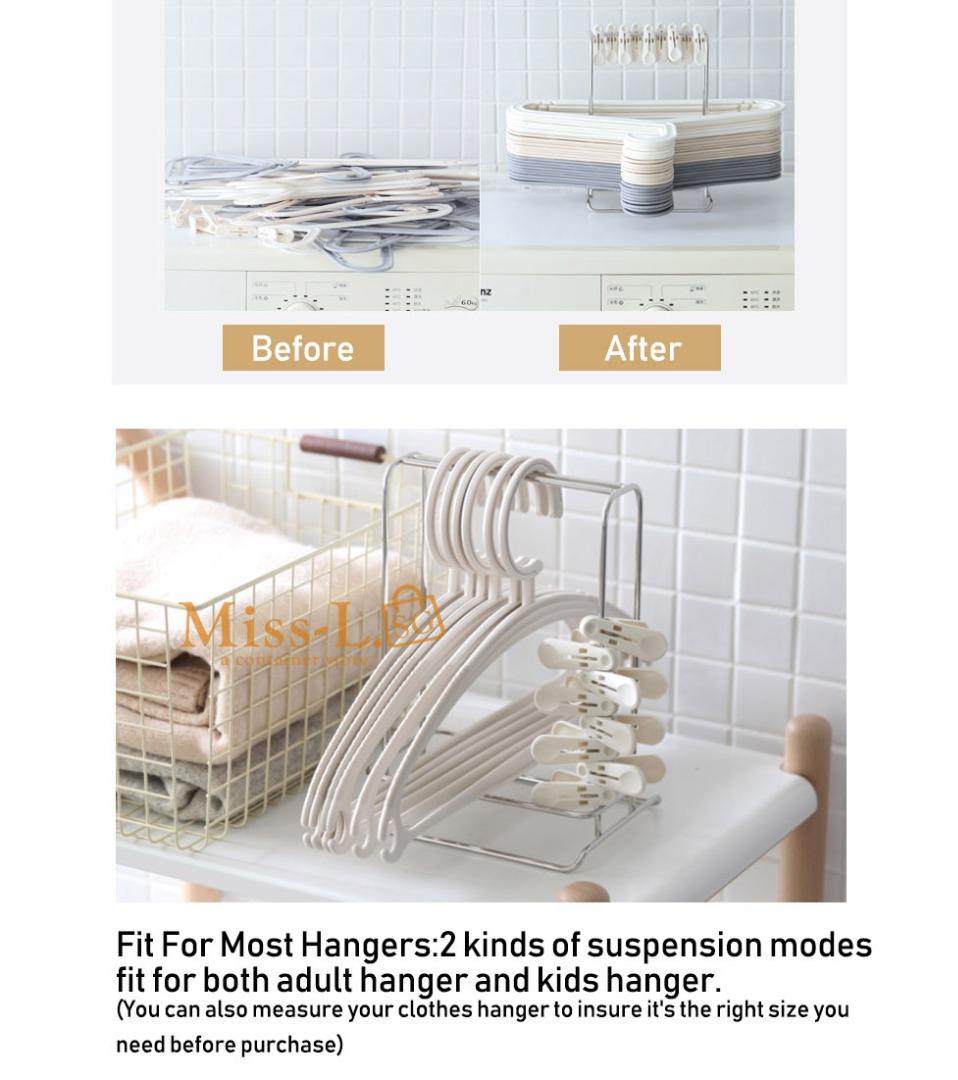 CaldaraStanding hanger holder/hanger holder/hanger holder organizer