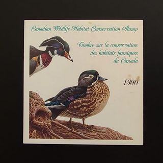 Canada 1990 Wildlife Habitat Conservation Booklet G312a