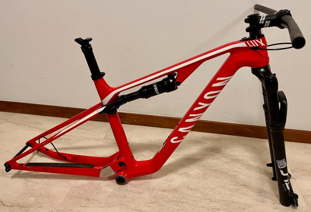 Canyon 2025 lux frameset