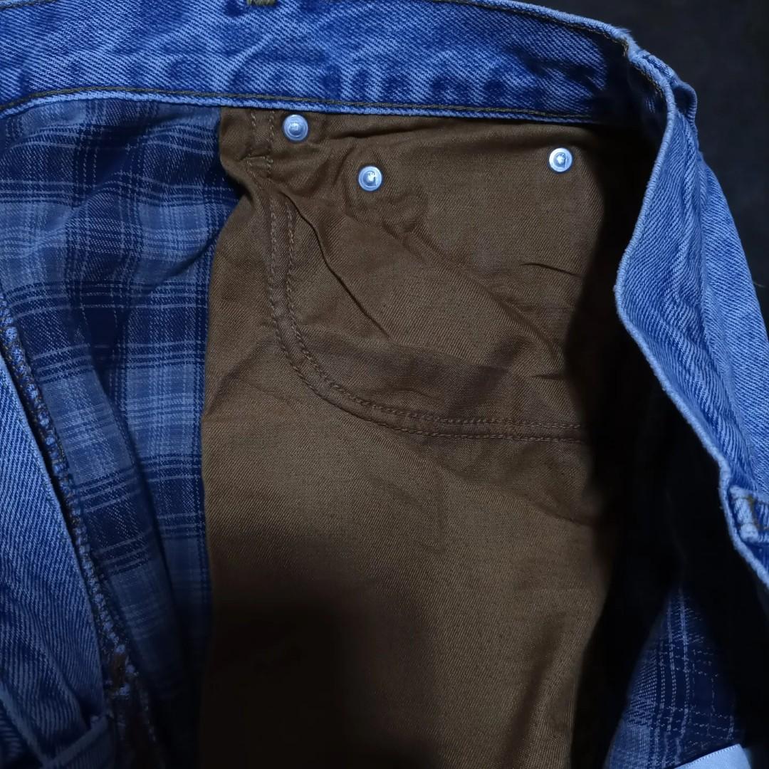 Carhartt Flannel Lined Jeans Men s Fashion Bottoms Jeans on Carousell