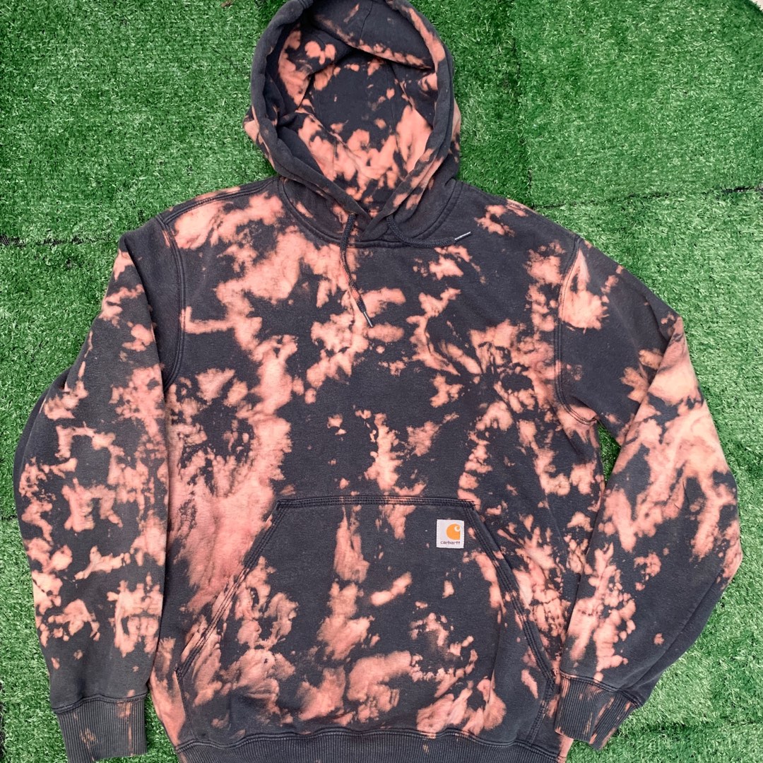 Tie dye shop carhartt hoodie
