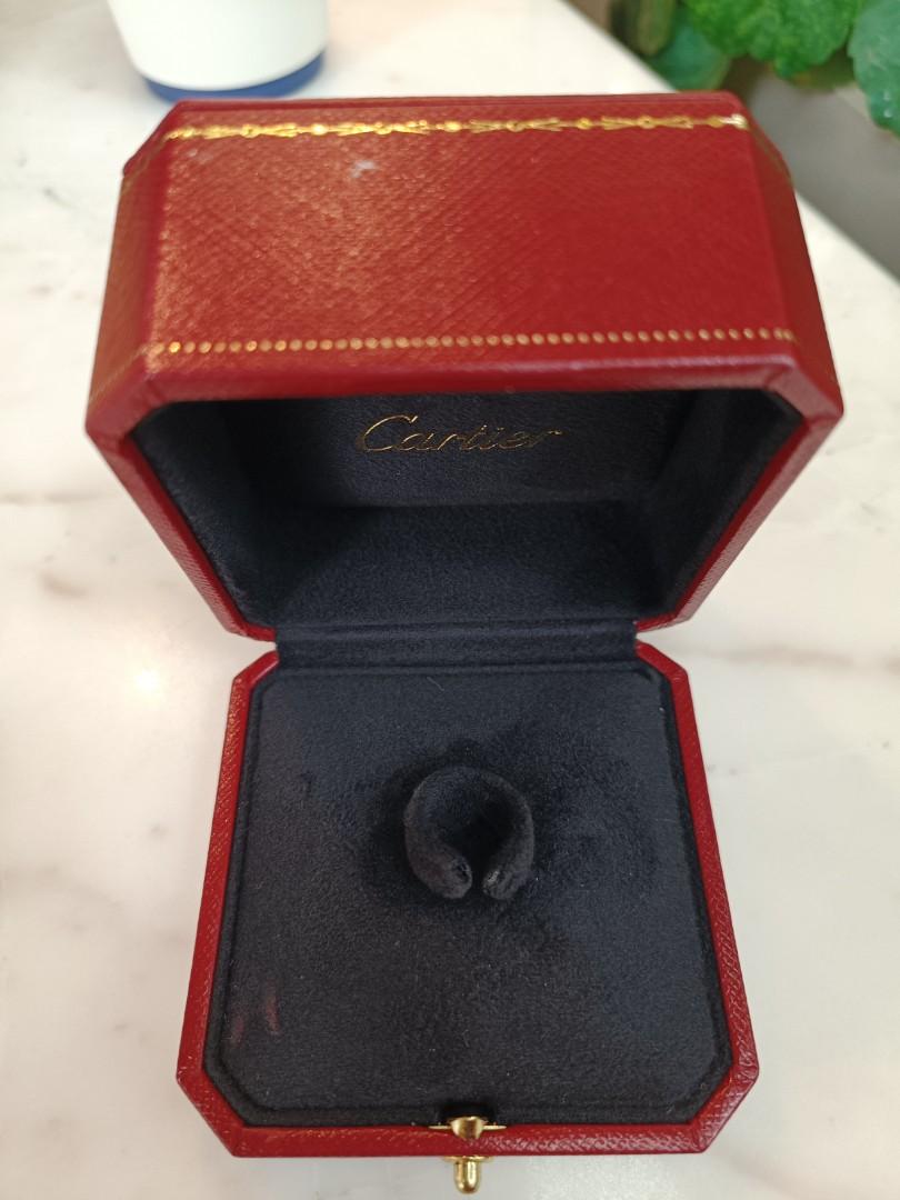 Cartier love ring box store