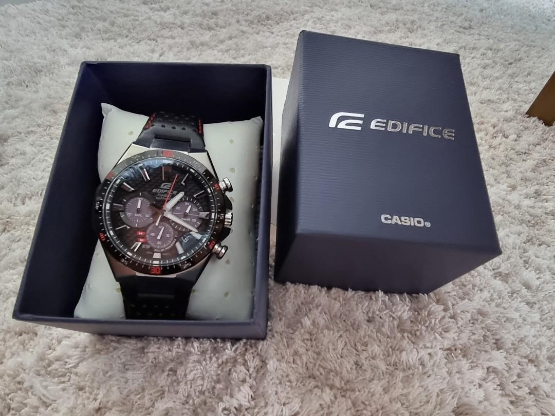 Casio edifice solar Watch, Men's Fashion, Watches & Accessories ...