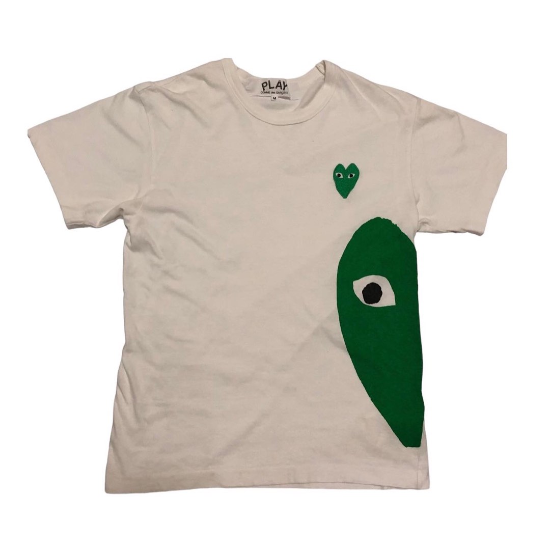 Big Green Heart With Emblem Tee Men main image 0