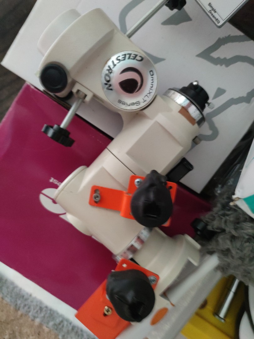 Celestron Omni CG4 Equatorial telescope mount + SimpleDream Micro GoTo