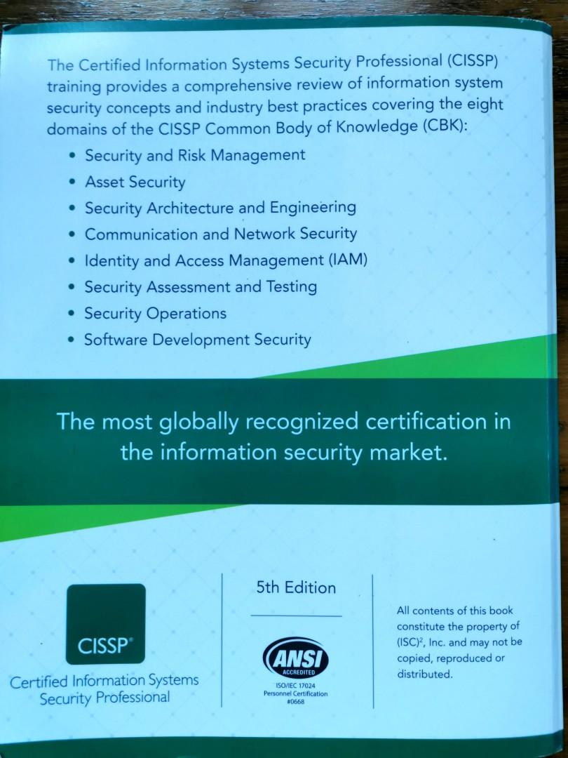 Certified Information Systems Security Professional CISSP, Official