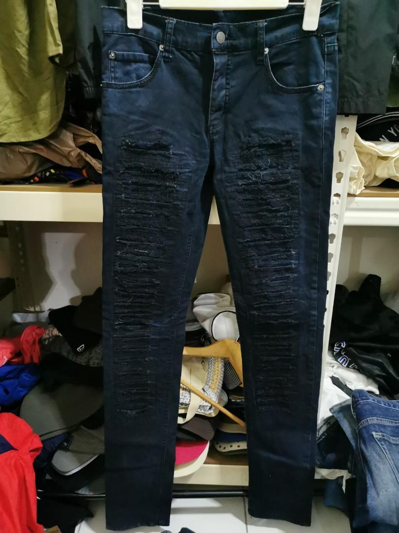 Cheap monday 2025 ripped jeans