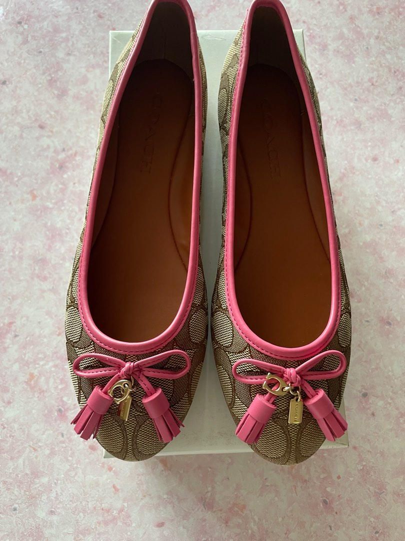 Coach flats clearance