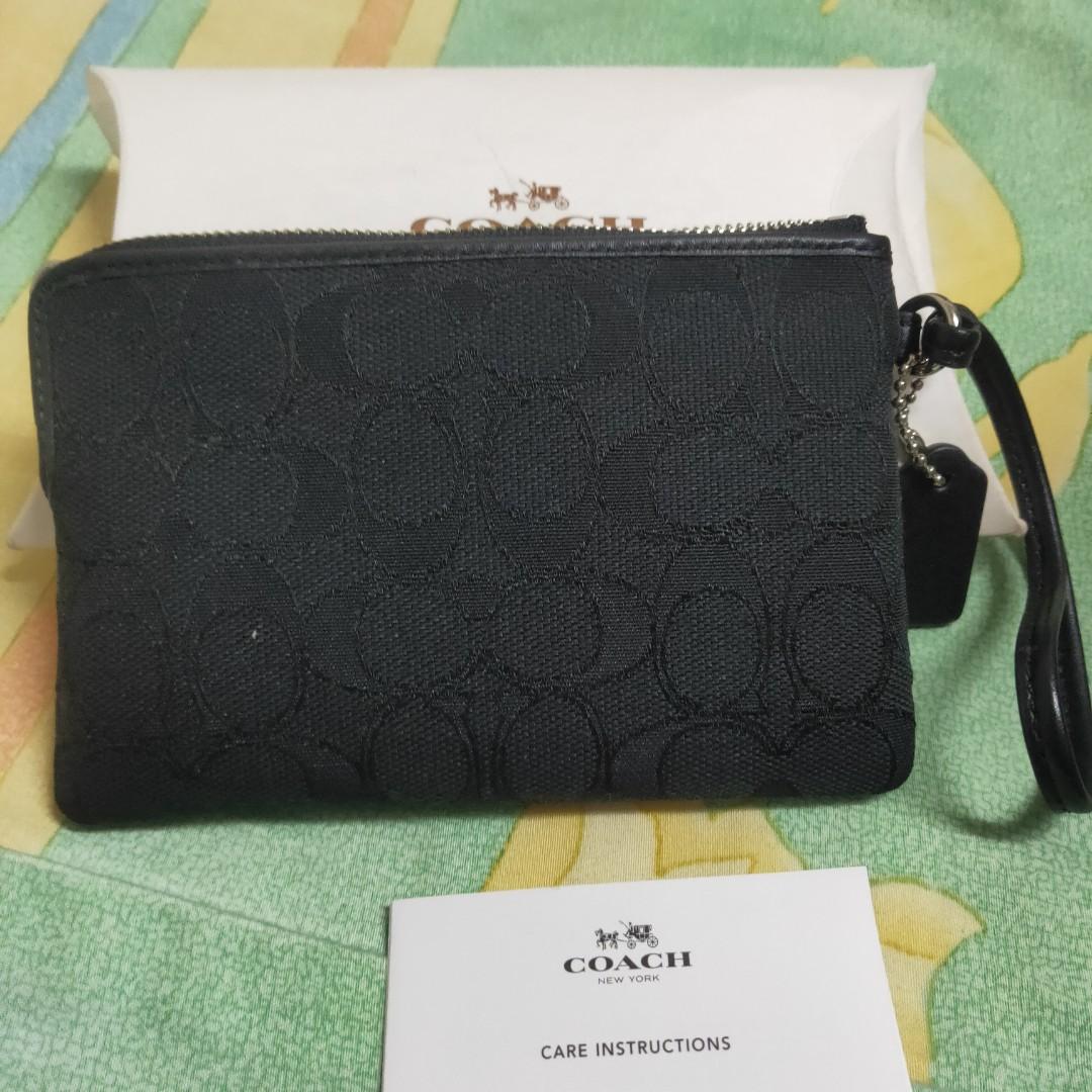 Used coach wallet deals