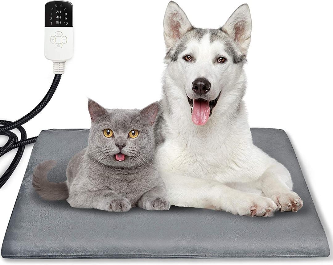 Electric store dog mat