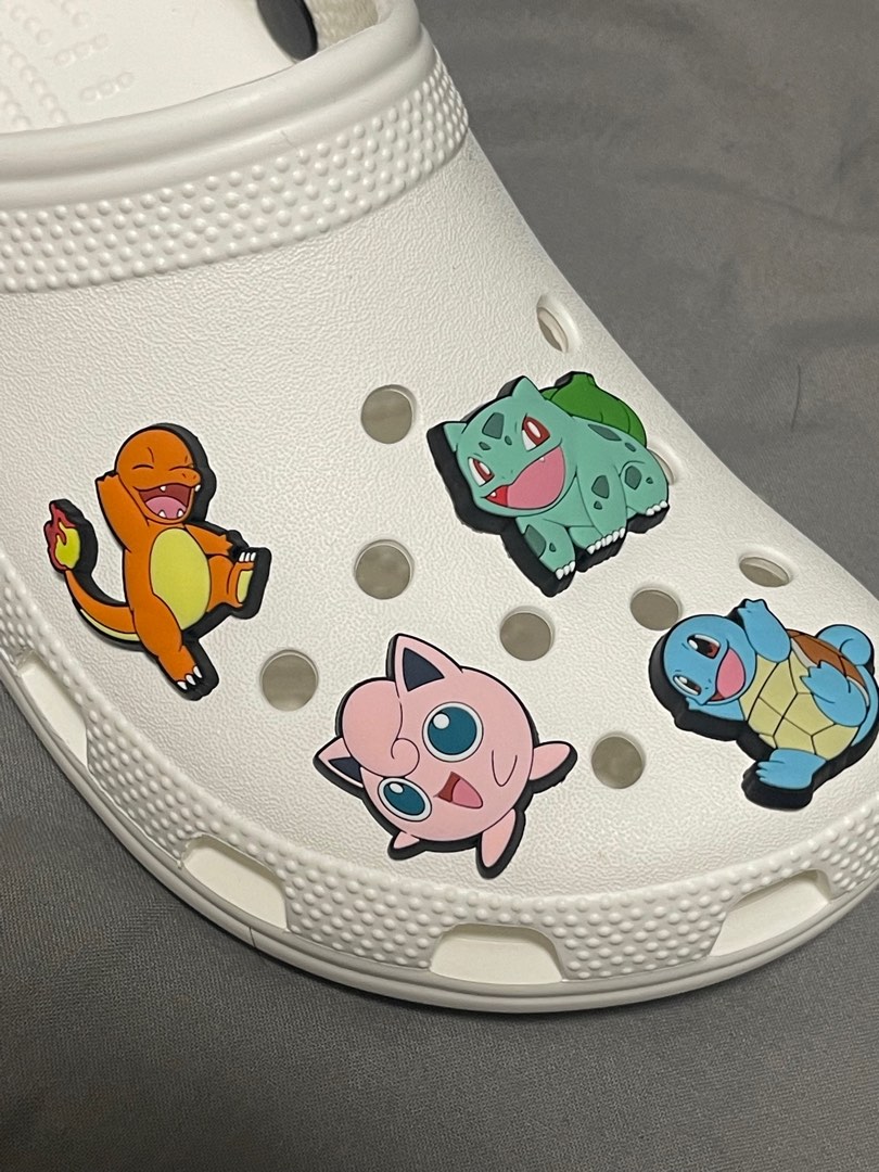 Crocs limited Pokemon jibbitz, Men's Fashion, Footwear, Shoe inserts &  accessories on Carousell