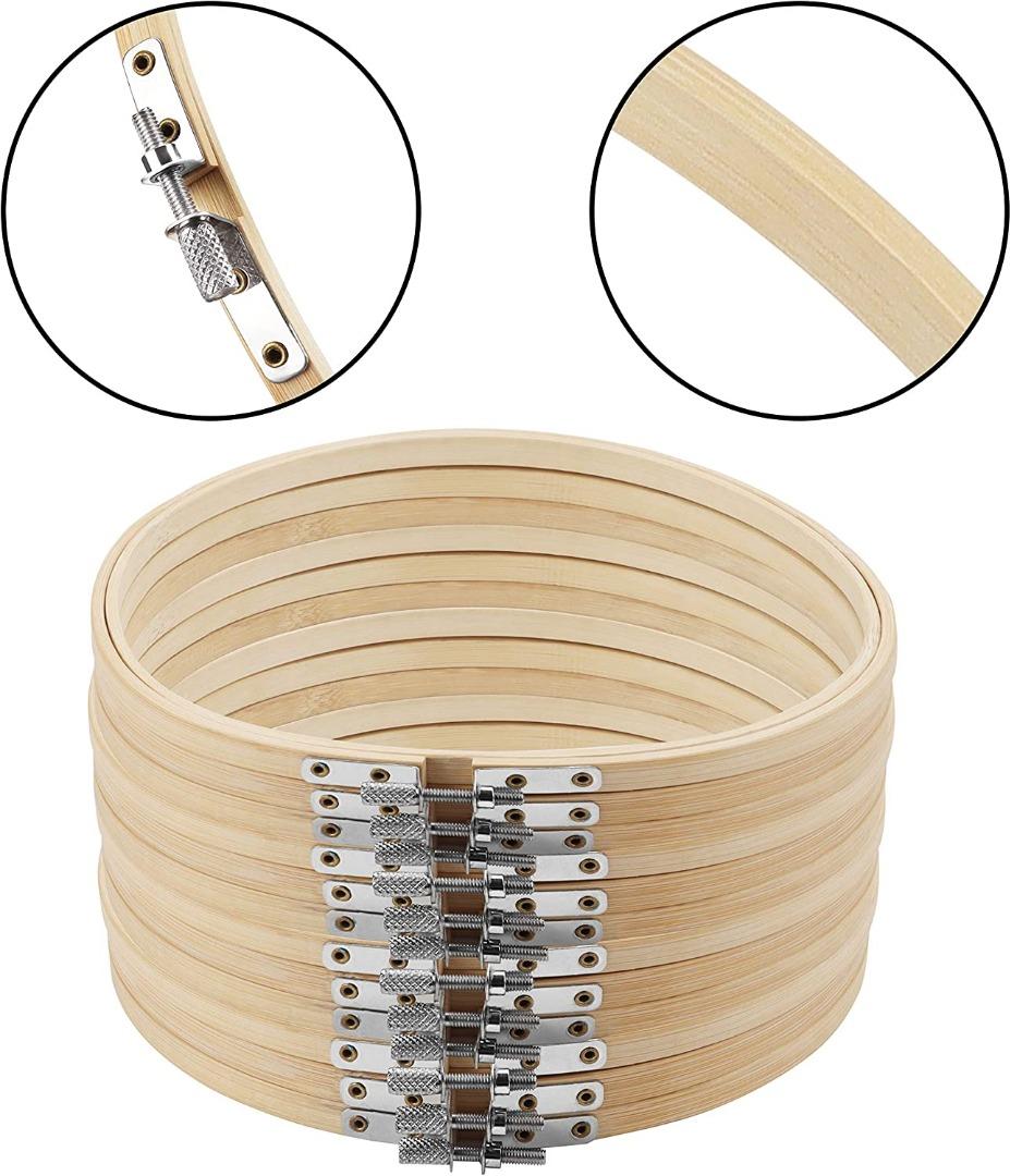 Bamboo wooden rings for crafting, Hobbies & Toys, Stationery & Craft, Craft  Supplies & Tools on Carousell