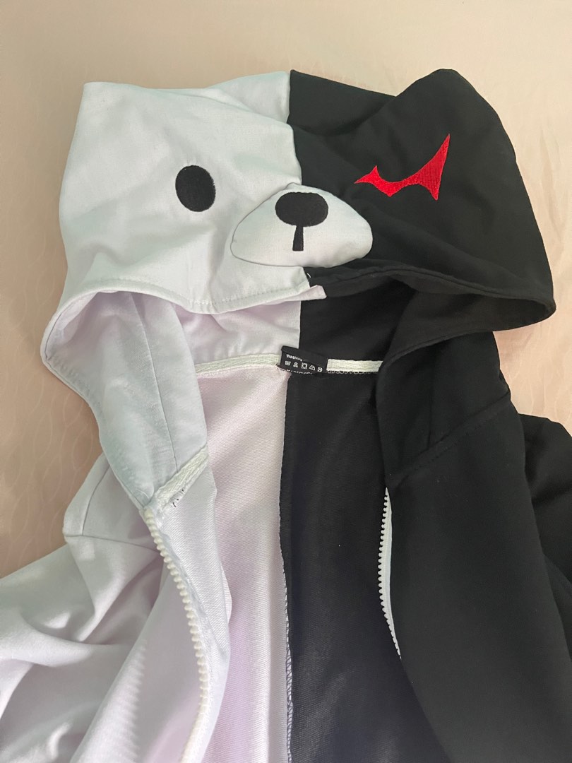 Buy XuBa Cartoon Monokuma Bear Soft Plush Toy Black/Pink Anime Stuffed  Danganronpa Doll Peluche Figure Toys for Kids Gift White and Black Bear  Online at Low Prices in India - Amazon.in