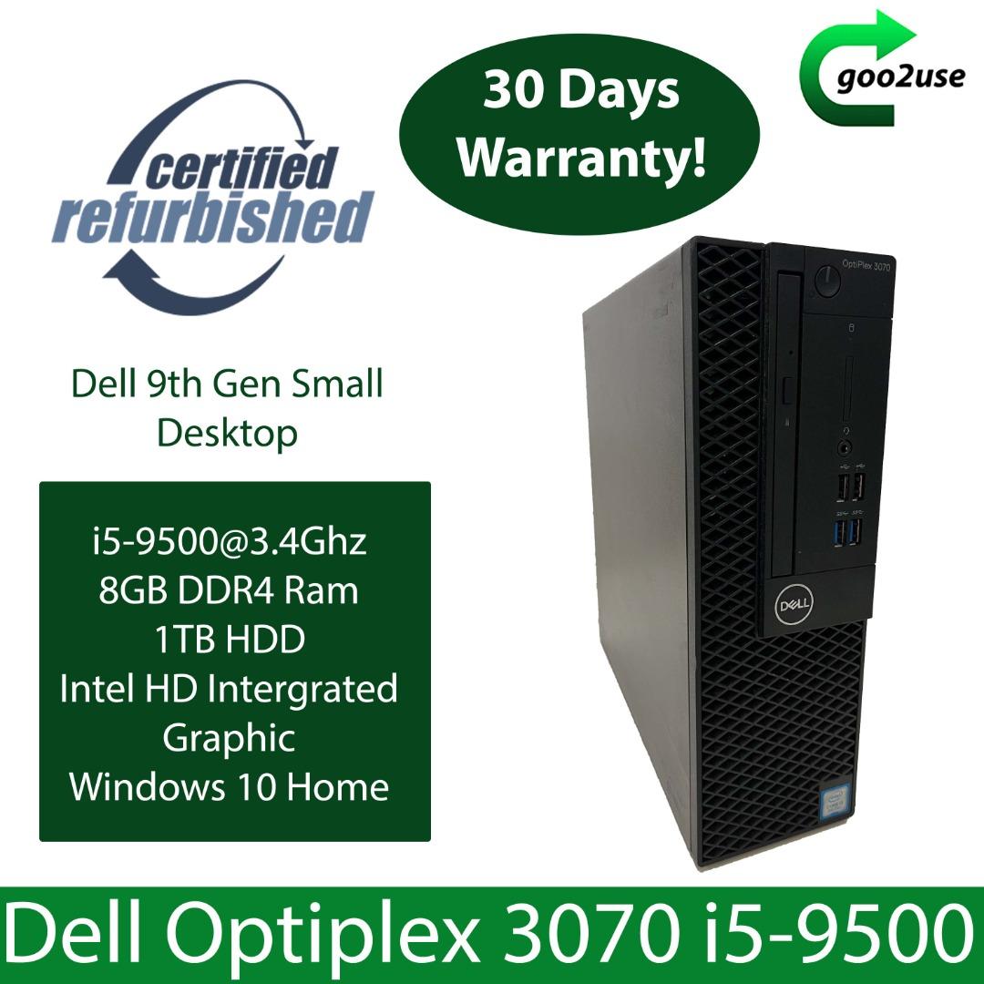 公式 DELL OptiPlex 3050 SFF Core i7 7700 3.6GHz 8GB 256GB SSD +2TB Multi Win10 