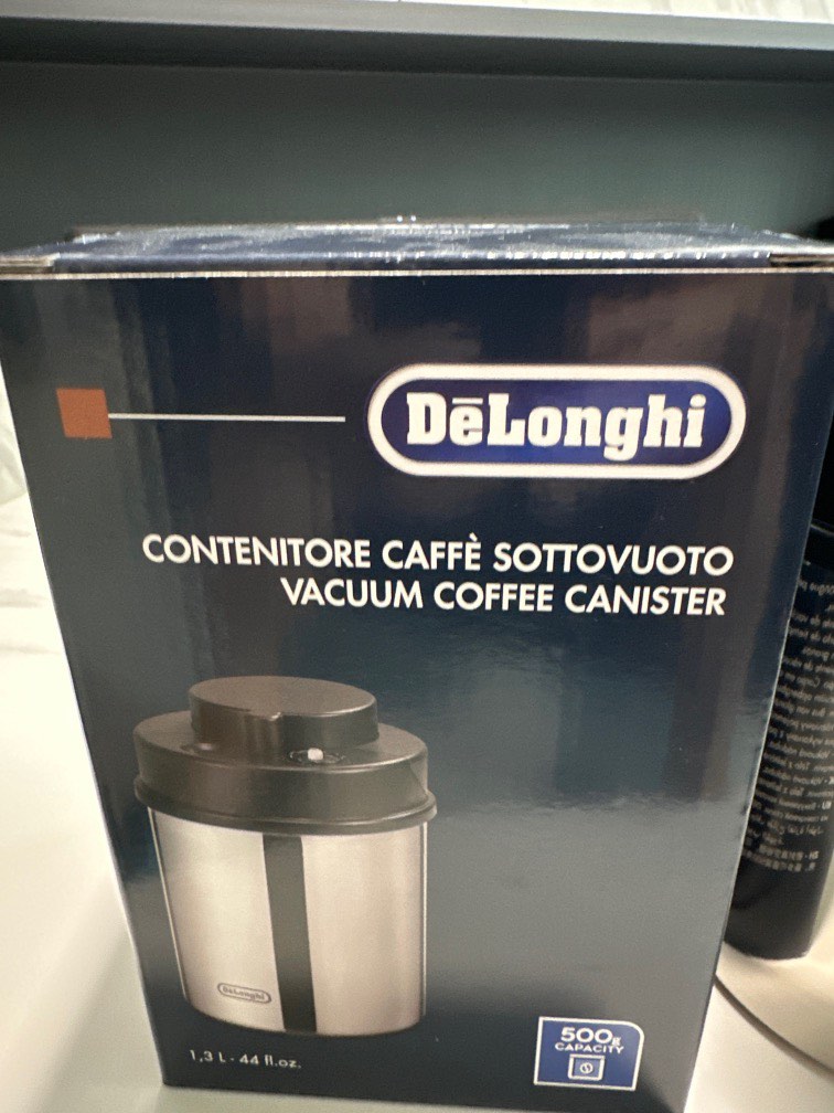 De'Longhi Vacuum Sealed Coffee Canister